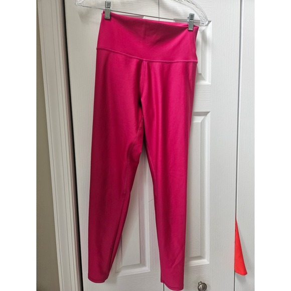 ALO Yoga Pants - Alo Yoga High Waist Airbrush Leggings Pink Womens Medium W5473R